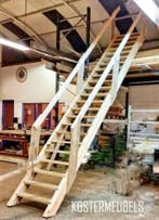 Betaalbare Houten trap in alle maten te leveren! trap ladder, Ophalen of Verzenden, Nieuw, Trap, 2 tot 4 meter