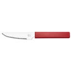 RÖR Solingen Pizzames – RVS Lemmet – 11 cm – Rood (Me, Ophalen of Verzenden, Nieuw, Rvs of Chroom, Los bestek