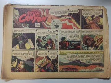 Steve Canyon - 48 Krantenpaginas - 1951, Nieuw