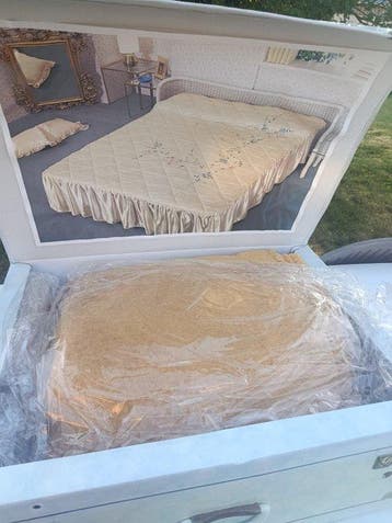 solemio - Bedsprei - 240 cm - 220 cm - Deken van puur wol