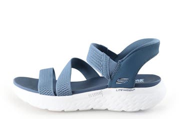 Skechers Sandalen in maat 39 Blauw, Kleding | Dames, Skechers, Sandalen of Muiltjes, Zo goed als nieuw, Verzenden