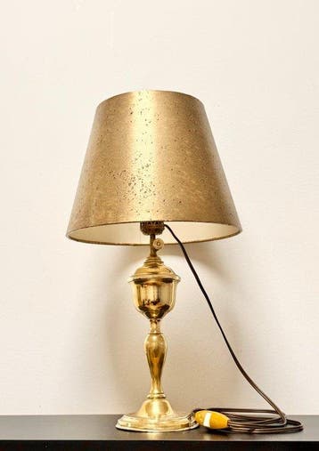 Stunning Antique “Pigeon style - Tafellamp - Verguld brons -