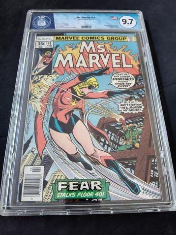 Ms Marvel #14 - EGC 9.7 - 1 Graded comic - Eerste druk -, Boeken, Strips | Comics, Nieuw