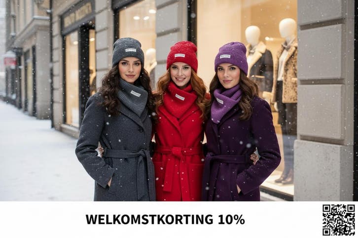 Muts &amp; Sjaal (set) Renato Borzatta Italy (10% Korting), Kleding | Dames, Mutsen, Sjaals en Handschoenen, Muts, Nieuw, Verzenden