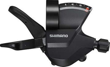 Shifter Shimano 7 speed rechts SL-M315 zwart, Ophalen of Verzenden, Zo goed als nieuw, Onbekend
