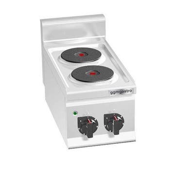 GGM Gastro | Elektrisch fornuis - LORENZO 600 - 300x600mm -, Verzenden, Nieuw, Inbouw