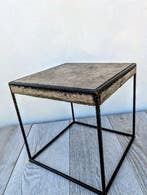 Wallavibe - D.B - Bijzettafel - Mini kubus tafel -