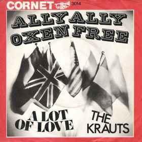 vinyl single 7 inch - The Krauts - Ally Ally Oxen Free, Verzenden, Zo goed als nieuw, 7 inch, Rock en Metal
