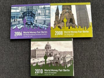 Nederland. Year Set (BU) 2006/2010 World Money Fair Berlin