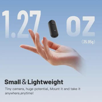 Mini Body Camera Full HD met WiFi - Draagbaar voor Motor, Fi, Verzenden, Nieuw