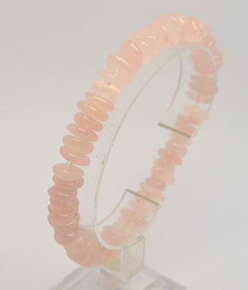Quartz - Natuurlijke roze kwarts-mineralenarmband - Armband