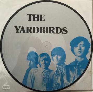 vinyl picture / shape - The Yardbirds - No. 4, Verzenden, Zo goed als nieuw
