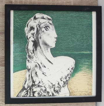 Bernard Jobin (1945-2025) - lithographie signée