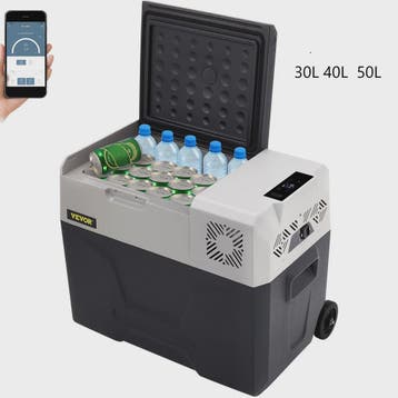 Draagbare Mini Koelkast & Vriezer 30L/40L/50L - Compressor K, Verzenden, Nieuw
