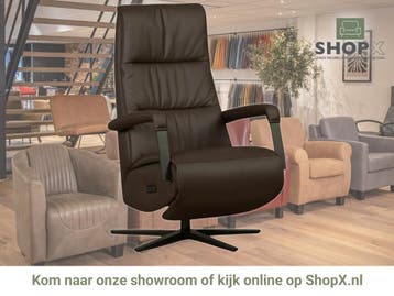 Leren sta-op-stoel Core - Toledo Espresso (bruin) - extra, Bohemian, Industrieel, Modern, Scandinavisch, Nieuw, Ophalen of Verzenden
