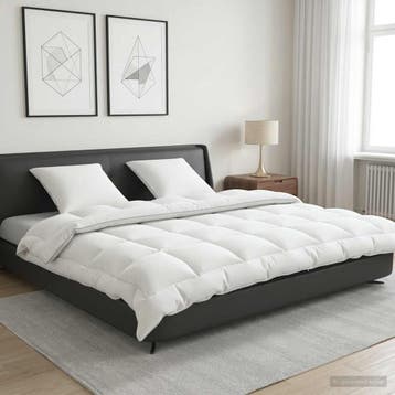 vidaXL Dekbed en Kussen Set 3 st 200x200 cm 4 seizoenen 350, Verzenden, Nieuw, Wit