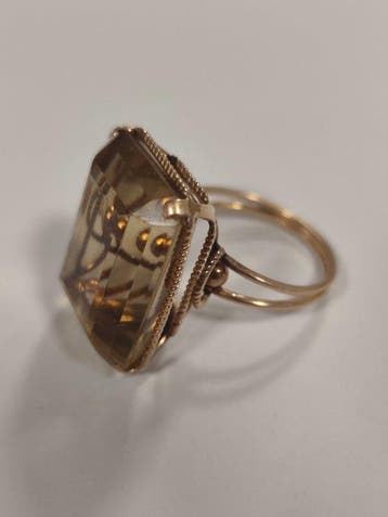 Ring - 18 karaat Geel goud, Nieuw