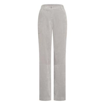 Marc Aurel • grijze corduroy broek • 36, Kleding | Dames, Broeken en Pantalons, Marc Aurel, Verzenden, Nieuw, Maat 36 (S)