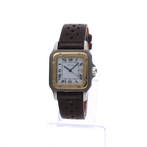 Cartier Santos Carree 2961; Bi-Colour Automatisch Horloge, Sieraden, Tassen en Uiterlijk, Horloges | Heren, Overige merken, Leer
