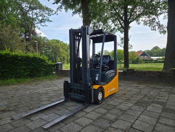 JUNGHEINRICH EFG215 | TRIPLEX| 1500KG | Elektrische heftruck, Jungheinrich, Heftruck, Ophalen of Verzenden, 1000 tot 2000 kg
