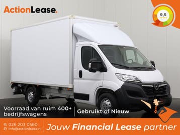 Opel Movano Bakwagen L5 H1 2024 Diesel Handgeschakeld, Zwart, Movano, Wit, Nieuw