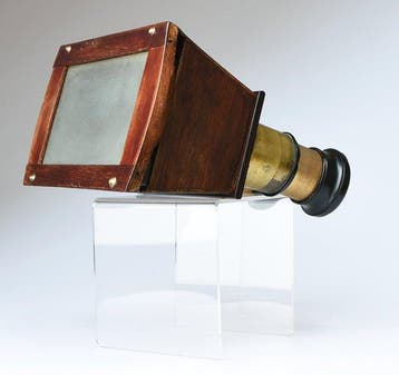 Martinet Zeldzame Antieke Franse Stereoscoop door Maison