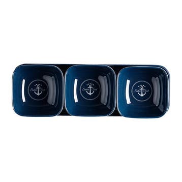 Scheepsservies Sailor Soul Tappasset / Snackset, Ophalen of Verzenden, Nieuw