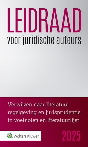 Leidraad voor juridische auteurs, 9789013178982, Boeken, Studieboeken en Cursussen, Verzenden, Zo goed als nieuw, HBO