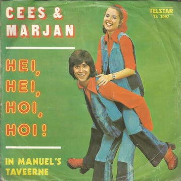 vinyl single 7 inch - Cees &amp; Marjan - Hei, Hei, Hoi,..., Verzenden, Zo goed als nieuw, 7 inch, Nederlandstalig