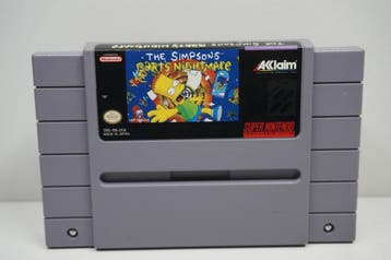 The Simpsons Barts Nightmare - SNS-BN-USA Morgen in huis!, Ophalen of Verzenden, Zo goed als nieuw