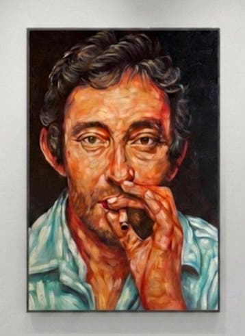 Nguyn V.L (1993) - Lucien Ginsburg 80 60 cm