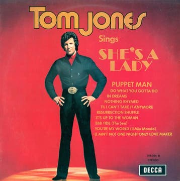 Tom Jones - Tom Jones Sings Shes A Lady, Ophalen of Verzenden, Gebruikt