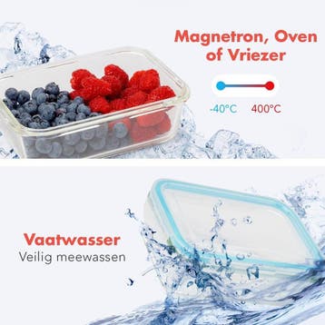2dekans | KitchenBrothers Meal Prep Bakjes - Vershoudbakjes, Ophalen of Verzenden, Zo goed als nieuw
