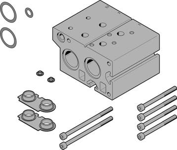 Festo Aansluitblok - 8026432, Verzenden, Nieuw