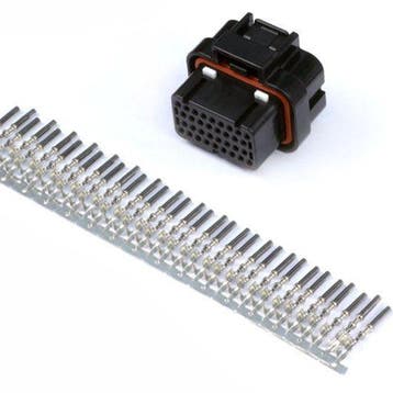 Haltech AMP 34 Pin 4 Row 3 Keyway Superseal Connector Plug &, Ophalen of Verzenden