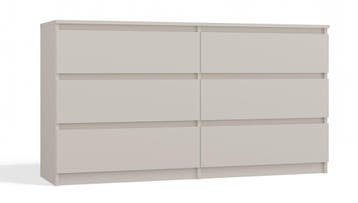 Ladekast creme 140 cm  6 lades Creme (Slaapkamer), Huis en Inrichting, 5 laden of meer, Verzenden, Nieuw, Overige houtsoorten