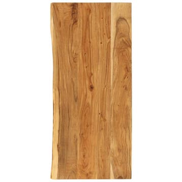 vidaXL Wastafelblad 114x52x2,5 cm massief acaciahout, Verzenden, Nieuw
