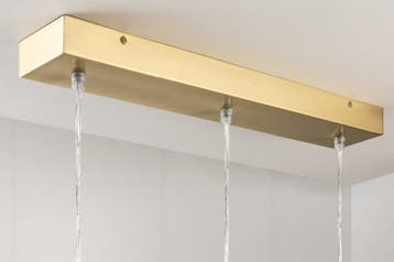 Hanglamp GOLDEN BALL 3s metaal goud - 39440, Ophalen of Verzenden, Nieuw