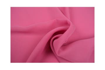 15 meter chiffon stof - roze, 120 cm of meer, Ophalen of Verzenden, Roze, Polyester