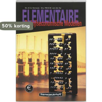 Elementaire Bedrijfseconomische Modellen - A.T.J. Vernooij, Verzenden, Gelezen, A.T.J. Vernooij
