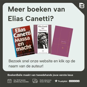 Het pantheon van vergeten dingen / Privé-domein / 202, Boeken, Verzenden, Zo goed als nieuw, Elias Canetti