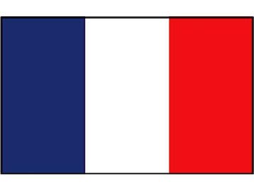 Franse boot vlag 20 x 30 cm, Watersport en Boten, Ophalen of Verzenden, Nieuw
