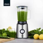 2dekans | MOA Blender - Smoothie Maker met 1,5L Glazen Kan -, Ophalen of Verzenden, Zo goed als nieuw