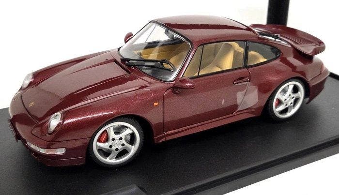 Solido 1:18 - Modelauto - Porsche 911 (993) Turbo, Hobby en Vrije tijd, Modelauto's | 1:5 tot 1:12