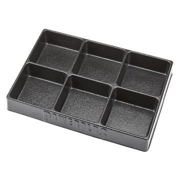 Kunststof bak / vakverdeling 6 vakken 270 x 185 x 38 mm voor, Ophalen of Verzenden, Nieuw