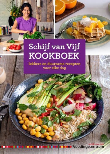 Schijf van Vijf kookboek - Stichting Voedingscentrum, Boeken, Kookboeken, Verzenden, Zo goed als nieuw, Stichting Voedingscentrum