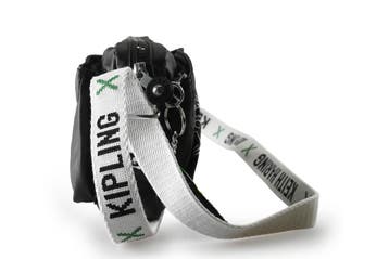 Kipling Schoudertas Zwart, Verzenden, Zo goed als nieuw, Zwart