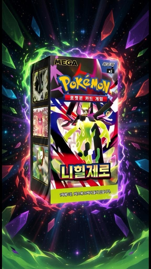 pokémon Nihil Zero boosterbox Koreaans., Hobby en Vrije tijd, Verzamelkaartspellen | Pokémon, Boosterbox, Nieuw, Foil, Ophalen of Verzenden