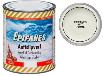 Epifanes antislipverf wit 750ml, Ophalen of Verzenden, Nieuw, Verven
