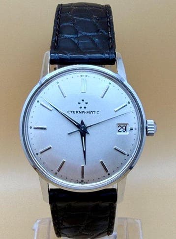 Eterna-Matic - Automatic Date – Vintage - Zonder, Nieuw
